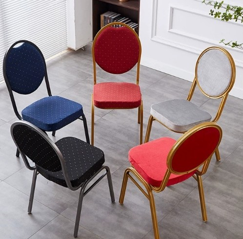 Flexi Stack Fabric Banquet Chairs – Stackable Event & Conference Seating
